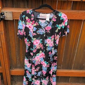 Vintage Floral Dress